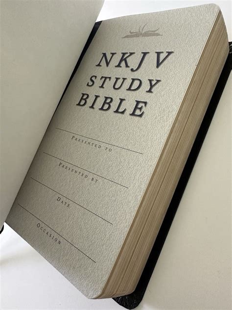 Nkjv Study Bible By Thomas Nelson Publishing Staff Bonded