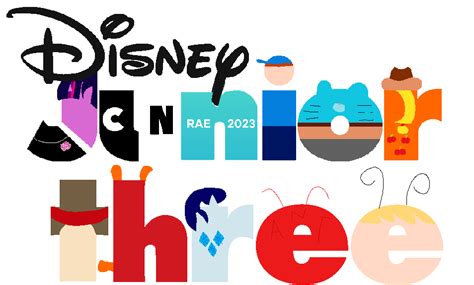 Disney Junior Three Logo Balao Kim by EzekielZian on DeviantArt