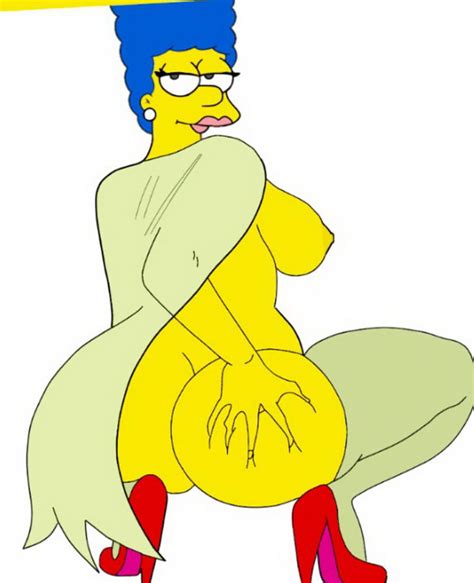 Marge Simpson Tits Stockings Milf Hand On Butt