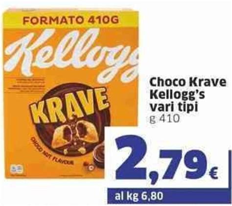 Kellogg S Choco Krave Vari Tipi G 410 Offerta Di Sigma