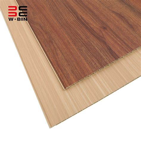 Wangbin Fireproof PVC WPC Building Material Composite Wall Panel