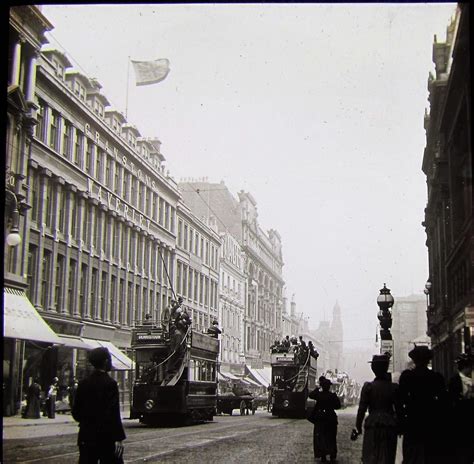 Manchester House Cambridge Street Rose Street Magic Lantern Slides