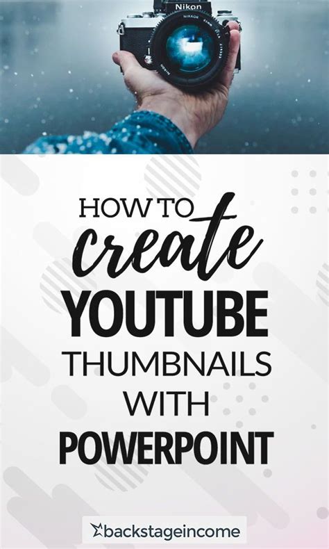 Creating Youtube Thumbnails With Powerpoint Youtube Powerpoint