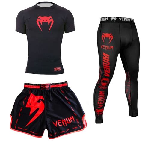 Venom Boxing Training Suit Muay Thai Shorts The UFC Sanda Fight MMA