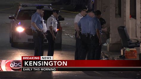 1 Dead After Double Shooting At Kensington Homeless Camp 6abc