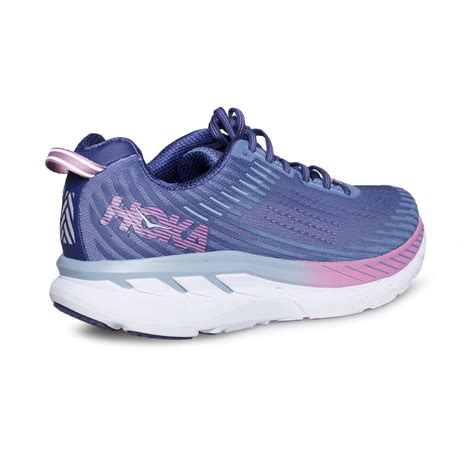 Hoka One One Clifton 5 Marlin Blue Ribbon Running Shoes Womens Mycozyboots