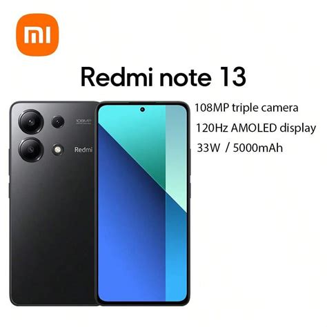 Xiaomi Smartphone Xiaomi Redmi Note 13 Version Globale 4G Super Clear