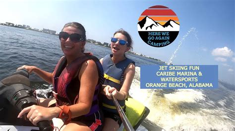 Jet Skiing At Caribe Marina And Watersports In Orange Beach Alabama