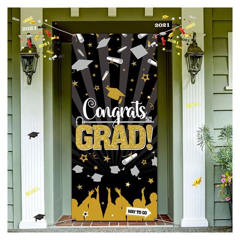 Buy 2021 Graduation Party Decorations Large Fabric Congrats Graduation