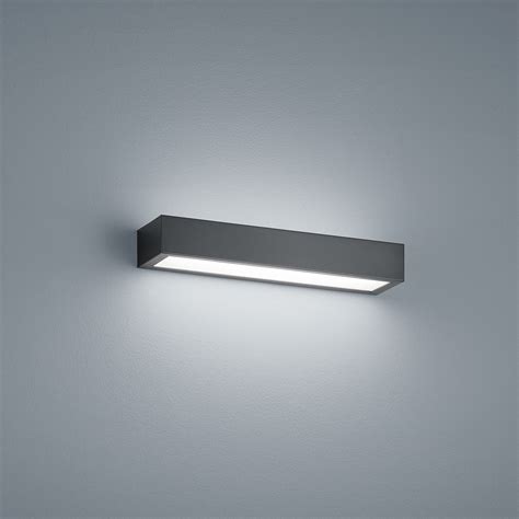 Applique Murale LED Helestra Theia Noir Mat 30 Cm Luminaire Fr