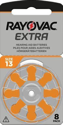 Or X Rayovac Crystal Clear Hearing Aid Batteries Size Pr Uk