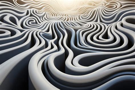 Premium Photo | Ripples of Futuristic Space Abstract Art 36