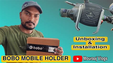 Bobo Mobile Holder Ll Unboxing Installation Ll Best Mobile Holder In