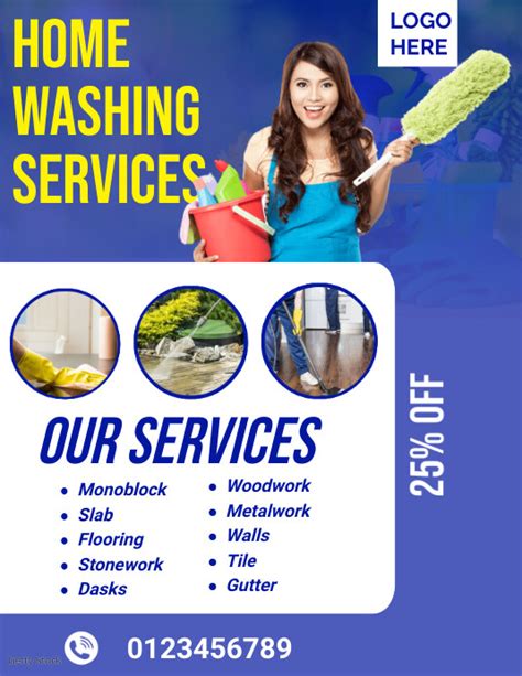 Home Cleaning Flyers Template Postermywall