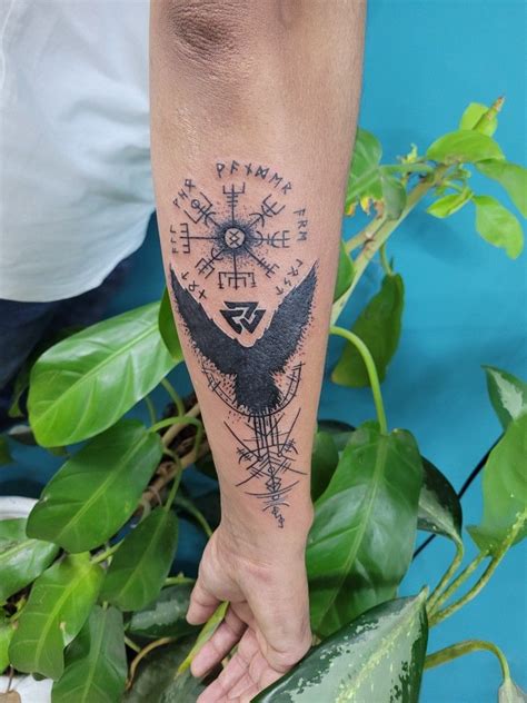 Vikings Compass Tattoo