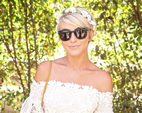 Julianne Hough Rocked A Flower Crown The Stars Come Out To Play In Coachella Valley Short