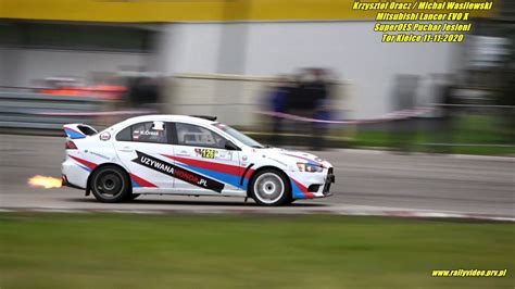 K Oracz M Wasilewski Mitsubishi Lancer Evo X Superoes Puchar