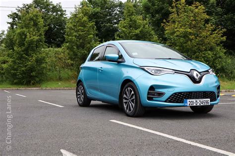 Renault Zoe Review Changing Lanes