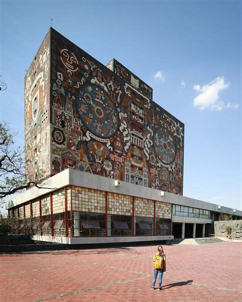 Architecture Classics: UNAM Central Library / Juan O'Gorman ...