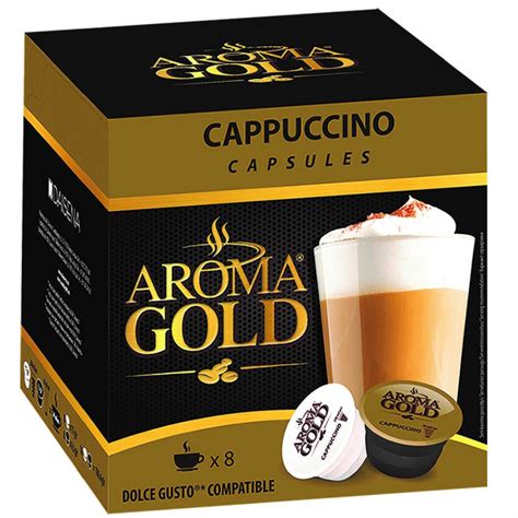 Kafijas Kapsulas Aroma Gold Dolce Gusto Cappuccino Gab Coffeeguru