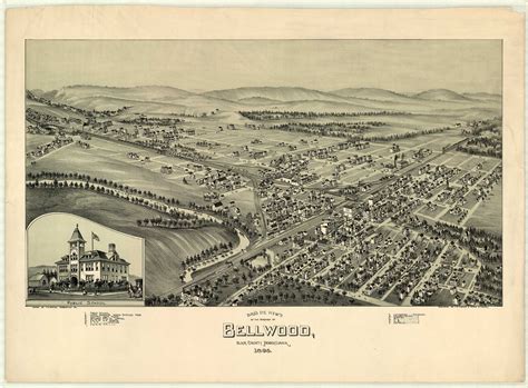 PA State Archives - T.M. Fowler Panoramic Maps