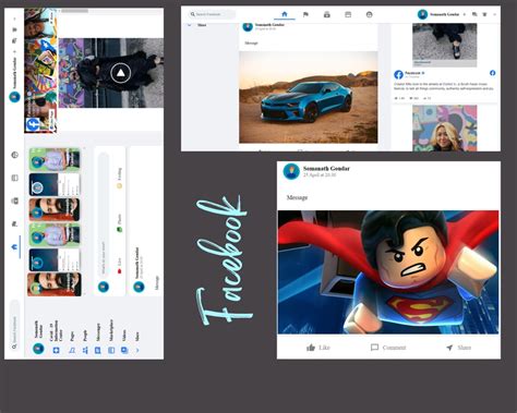 Facebook Clone Website Using Html Css With Source Code