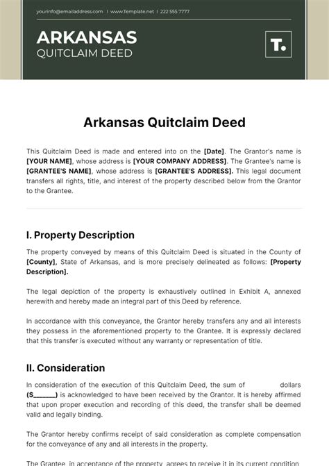 Free Free Printable Quit Claim Deed Arkansas Download Free Free Printable Quit Claim Deed