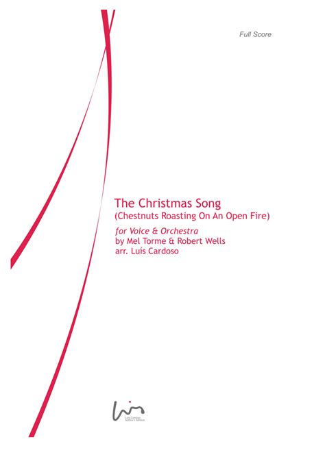 The Christmas Song Chestnuts Roasting On An Open Fire Arr Luis