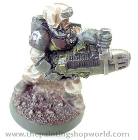 How to paint Warhammer 40k plasma gun glow effect | The Painting Shop