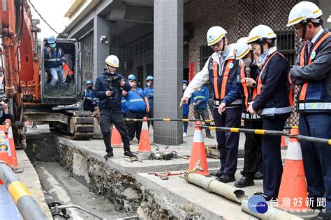 王美花視察台水桃市管線汰換工程 張善政盼減少爆管提高供水品質 蕃新聞