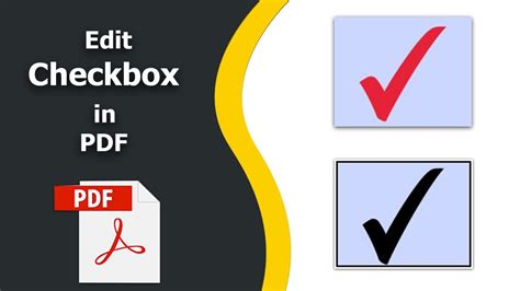 How To Add A Fillable Checkbox In Pdf Printable Templates Free