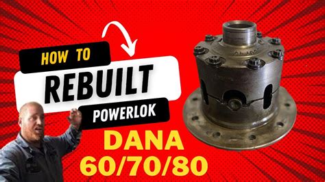 Power Lok Rebuild Posi For Dana Youtube