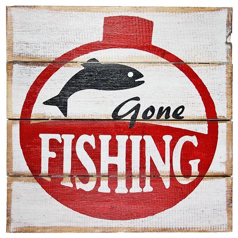 Printable Gone Fishing Sign