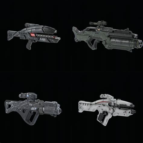 Open3dlab • Assault Rifles Mass Effect Andromeda