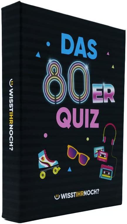 Wisst Ihr Noch Das 80er Jahre Quiz Als Kartenspiel Mit 200 Fragen In 4