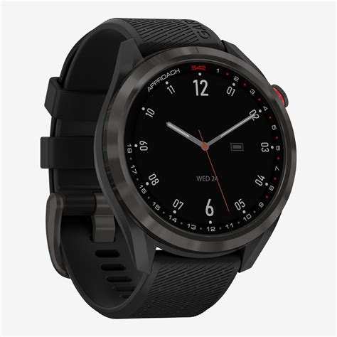 Garmin Approach S42 Montre GPS de golf connectée premium noir