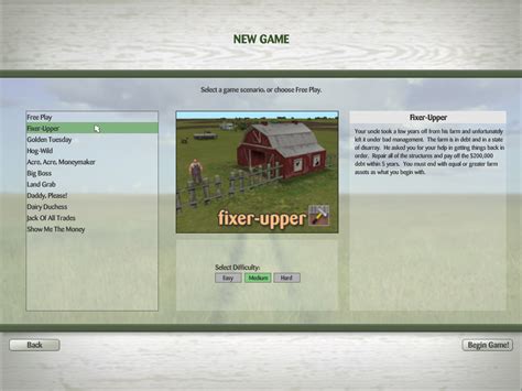 Screenshot Of John Deere American Farmer Windows Mobygames