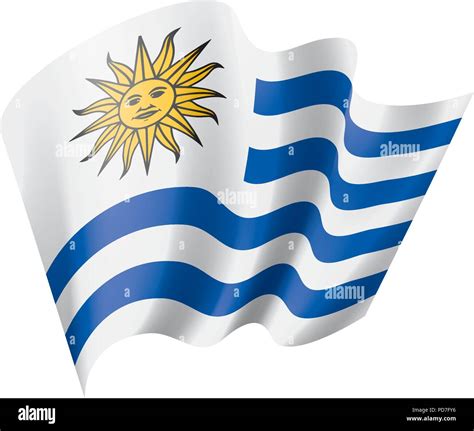 Uruguay Flag Vector Illustration Stock Vector Image Art Alamy