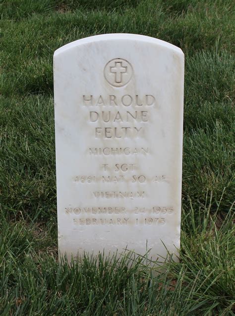 Harold Duane Felty Find A Grave Memorial