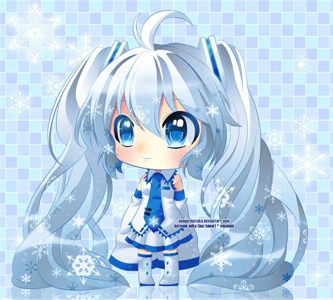 Hatsune Miku Chibi, Chibi Anime, Vocaloid, Anime Art, Winter Fairy ...