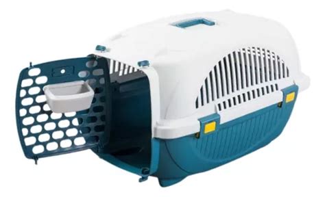 Jaula Transportadora Caja Canil Gatos Perros Viaje Carrier M