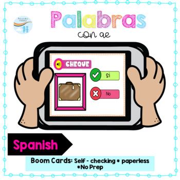 Palabras Con Ae Boom Cards By Recursos Arcoiris Tpt