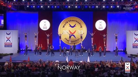 Team NORWAY ICU World Cheerleading Championship 2023 YouTube