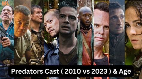 Predators Cast 2010 Vs 2023 Age Entertainment Predator YouTube