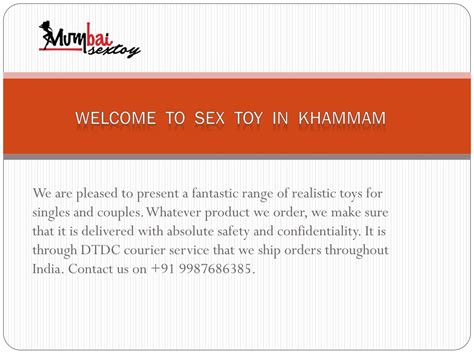 Ppt Sex Toys In Khammam Mumbaisextoy Powerpoint Presentation Free