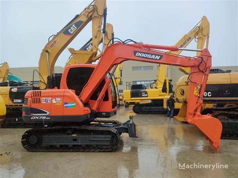 Koparka gąsienicowa Doosan DX75 na sprzedaż Chiny QZ36920 Machineryline