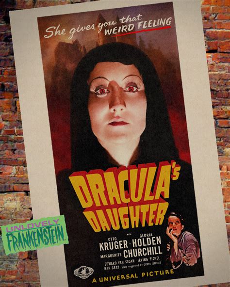 Gloria Holden As Draculas Daughter Character Poster 11x17 Art Print