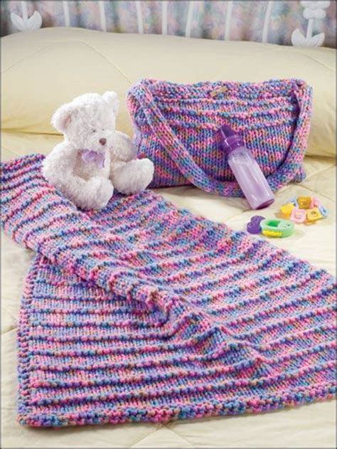 6 Loom Knitting Baby Blanket Patterns - The Funky Stitch