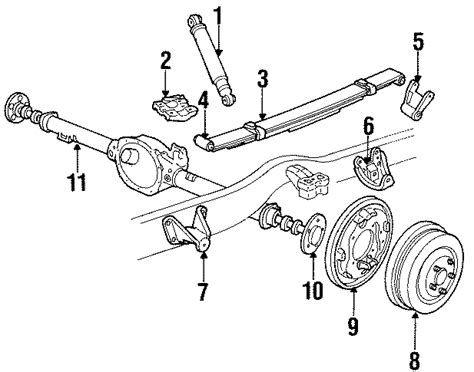 Dodge W250 Support Front Suspension Axle Brake 4322571 Amherst Oh