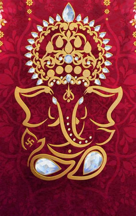 Ganesha Wallpapers | Ganesh art paintings, Ganesha painting, Ganesh art